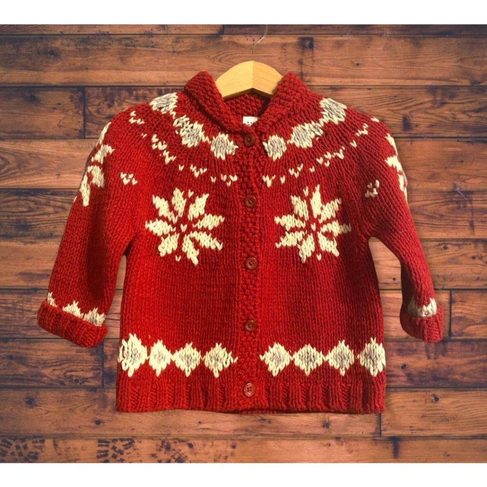 Chunky knit baby gap christmas sweater